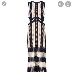 Self Portrait Crochet Dress